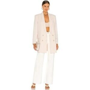 BB Dakota by Steve Madden Dressed To Thrill Blazer Jacket Ivory Size XS